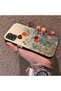 Samsung Galaxy A31 Compatible Silicone Edge Hard Back Anti-Fall Phone Case Floral Print - 2