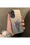 Silicone Edge Hard Back Anti Fall Phone Case Compatible with Oppo A60 Floral Print - 2
