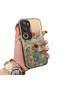 Vivo Y19S Compatible Silicone Edge Hard Back Anti-Fall Phone Case Floral Print - 3