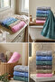 Premium 100% Cotton Luxury Hand and Face Towels 50X90 cm Dowry Thick Towel - 4