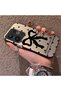 Vivo X200 Fe Compatible Silicone Edge Hard Back Anti-Fall Phone Case Knots Patterned - 2