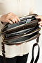 Women's 5 Compartment Long Crossbody Shoulder Bag (28X17 cm) - 4