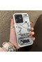 Realme Note 60 Compatible Silicone Edge Hard Back Anti-Fall Phone Case Flight Patterned