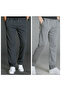 2 Li Men's Cropped Leg Sweatpants (Regenerated Fabric)