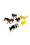 Pvc Farm Animals 6 Pieces (10 cm) - 2