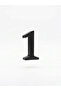 Door Apartment Number 5 cm Black Adhesive 3D Printing No - 1 One