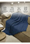 Cotton Premium Multi-Purpose Mats Sofa Cover Soft-Textured Fringed 170X200 cm - 7