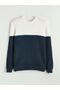 Esvab • Modern & Distinctive Zero Roba Collar Color Block Men's Knitwear Sweater - 6