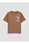 Crew Neck Printed Boy's T-Shirt
