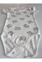 Girl Boy Child Baby Short Sleeve Snap Fastener Bodysuit-Badi 100% Organic Cotton 3.5-4-5-6 Years Old - 8