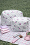 Lila Kiraz Patterned Makeup and Pad Bag Set of 2 - 2