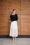 Embroidered Detailed Long Skirt - 3