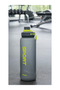 Water Bottle 1000ML Large Capacity Drinking Bottle with Flip Lid and Carry Handle-Grey - 2