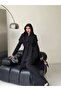 Women's Cape Shawl Detailed Design Jacket Trousers Suit