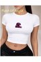 White Babby Tee Snake Exclusive Design
