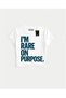 White Babby Tee Imrareonpurose Special Design - 2