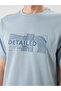 Nevavm Oval Collar Printed Combed Cotton Men's T-Shirt - 3
