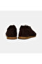 Men's Brown Rubber Laced Casual Suede Sports Shoes - 5