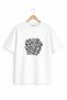 Pilates Linear Figures Unisex Crew Neck Design Tshirt - 2