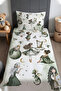 Moon Fairy Patterned Bedspread and Pillowcase