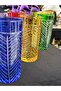 6 Pieces Fish Scale Special Design Cut-Out Colorful Coffee Cup - 5