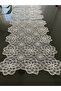 French Lace Luxury Tulle Guipure Chic Single Runner 50X140 cm - 3