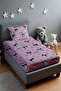 Kuromi's Sweet World Patterned Bedspread and Pillowcase - 2
