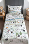 Happy Sheep Land Patterned Bedspread and Pillowcase