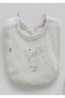 3-Piece Baby Bib Set 100% Combed Cotton Bib with Cotton Cars (0-3 Months) Color-Grey - 2