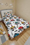 Powerful Trucks Patterned Single Duvet and Pillowcase - 3