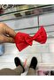 Maternity Crown - Red Organza Design with Large Bow - Maternity Accessory for Hospital Discharge - 4