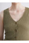 Nevavm V-Neck Textured Women's Vest with a Difference - 3