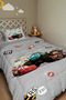 Adventure Team Patterned Single Duvet and Pillowcase