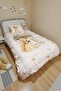 Butterfly Love Patterned Single Duvet and Pillowcase - 3