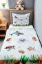 Cute Sea Friends Patterned Single Baby Kids Piqué Set - 2
