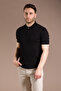 Men's Black Knitwear T-Shirt