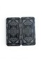 2026 Backgammon Travel Mini Mobile Bag Pocket Camping Picnic Cafe Backgammon Set 24 X 12 cm Black Color - 5