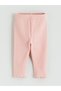 Ecru Floral Baby Girl Blouse and Leggings (S6) - 3