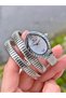 Snake Watch Model-Women's Wristwatch, 3Atm Waterproof ,Silver Color Steel Band