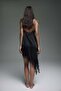 Lace-trimmed asymmetric nightslip - 5