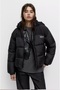 ALLBUCKS PULL&BEAR LOGOLU بغطاء رأس معطف قابل للنفخ ABPNB3764 - 5