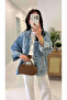 Zr Violda Blue Pocket Detail Denim Jacket - 4