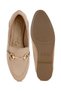Women's Horsebit Embellished Loafers in Taupe - 5