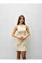 Valeria Bow Detail Stone Dress - 4