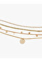 Charm Detailed Multi Chain Necklace - 3