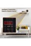1800W Wall-Mounted Electric Heater with Remote & Timer | 220V Adjustable Thermostat - 5