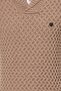 Men's Camel Melange Shawl Collar Knitwear Sweater 50256664-Vr122 - 6