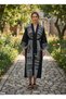 Tribal Bordured Detail Bohemian Muslin Kaftan - 3