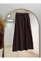 Aysima Hijab Skirt Set-Ma2145 Brown - 5
