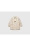 253Wgn03T Baby Girl Floral Trench Coat